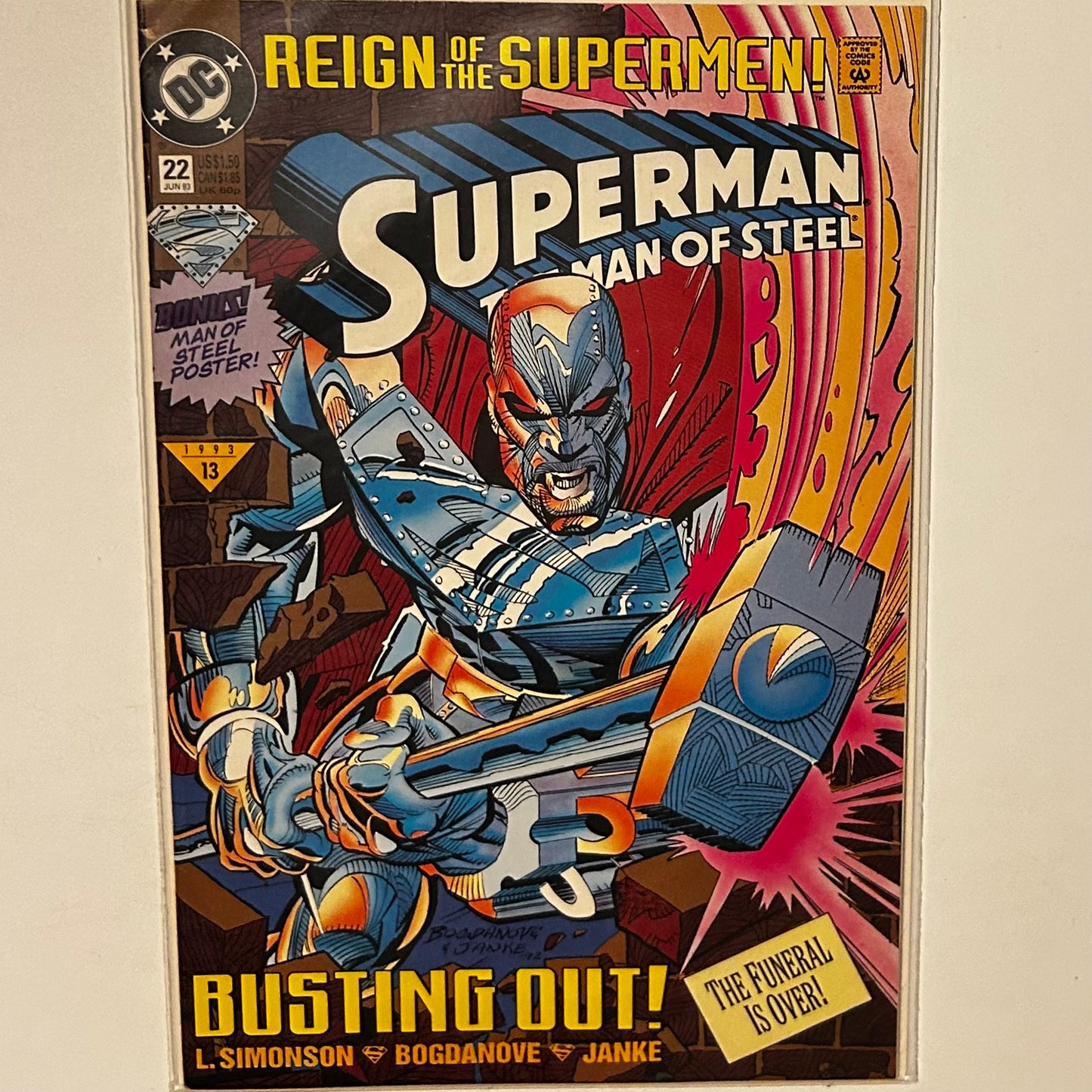 Superman Man of Steel #22