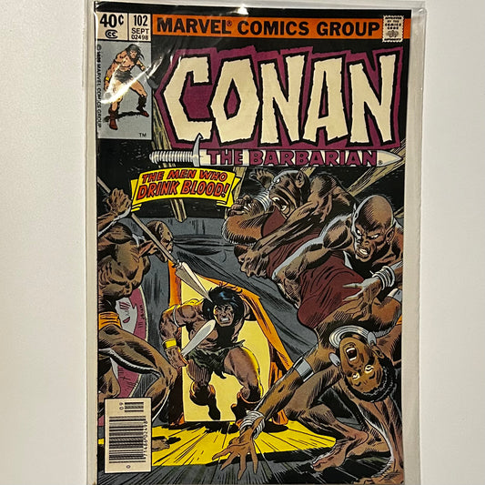 Conan the Barbarian #102 Newsstand
