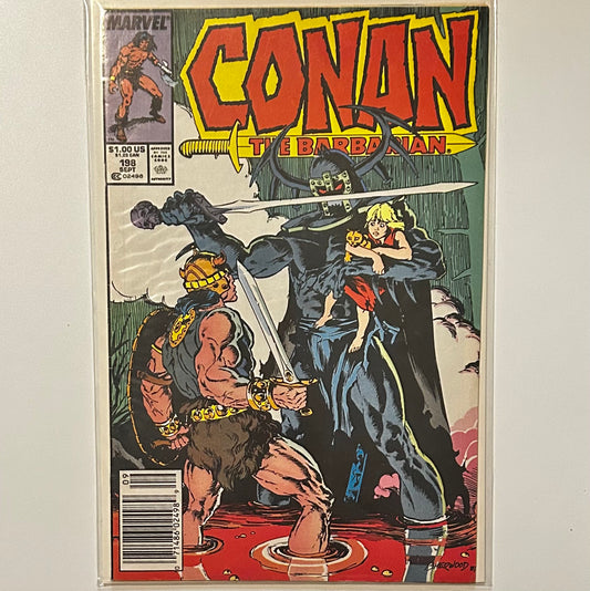 Conan the Barbarian #198 Newsstand