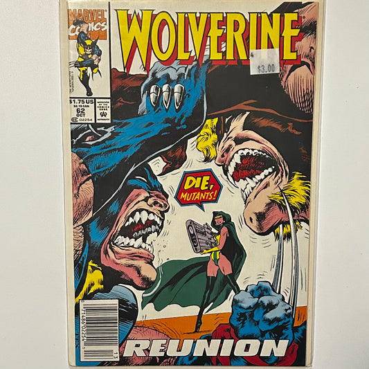 Wolverine #62 Newsstand