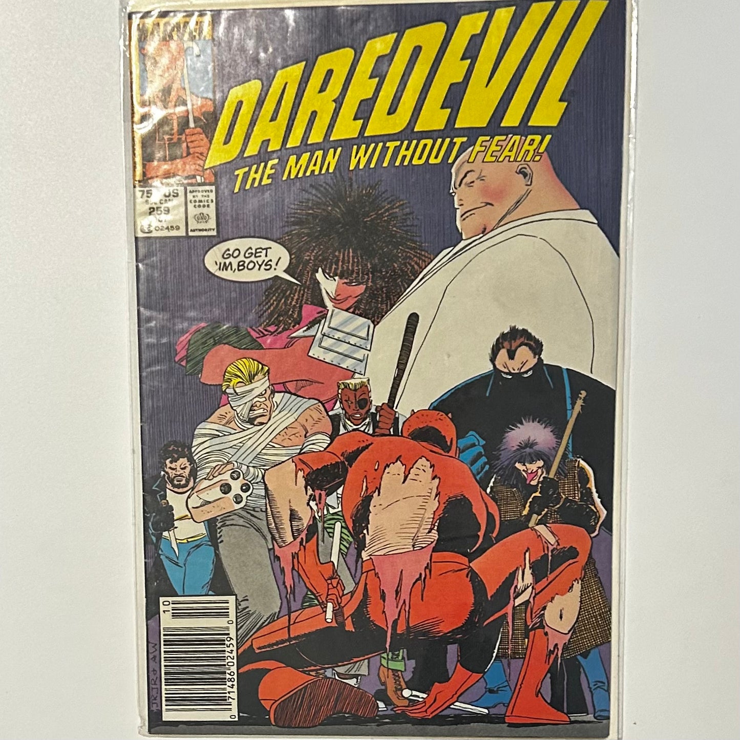 Daredevil #259 Newsstand