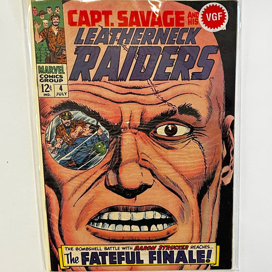 Captain Savage and his Leatherneck Raiders #4