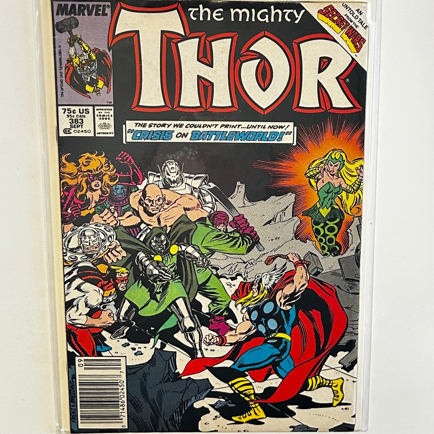 Thor #383 Newsstand