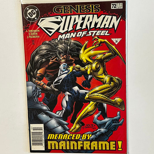 Superman Man of Steel #72 Newsstand