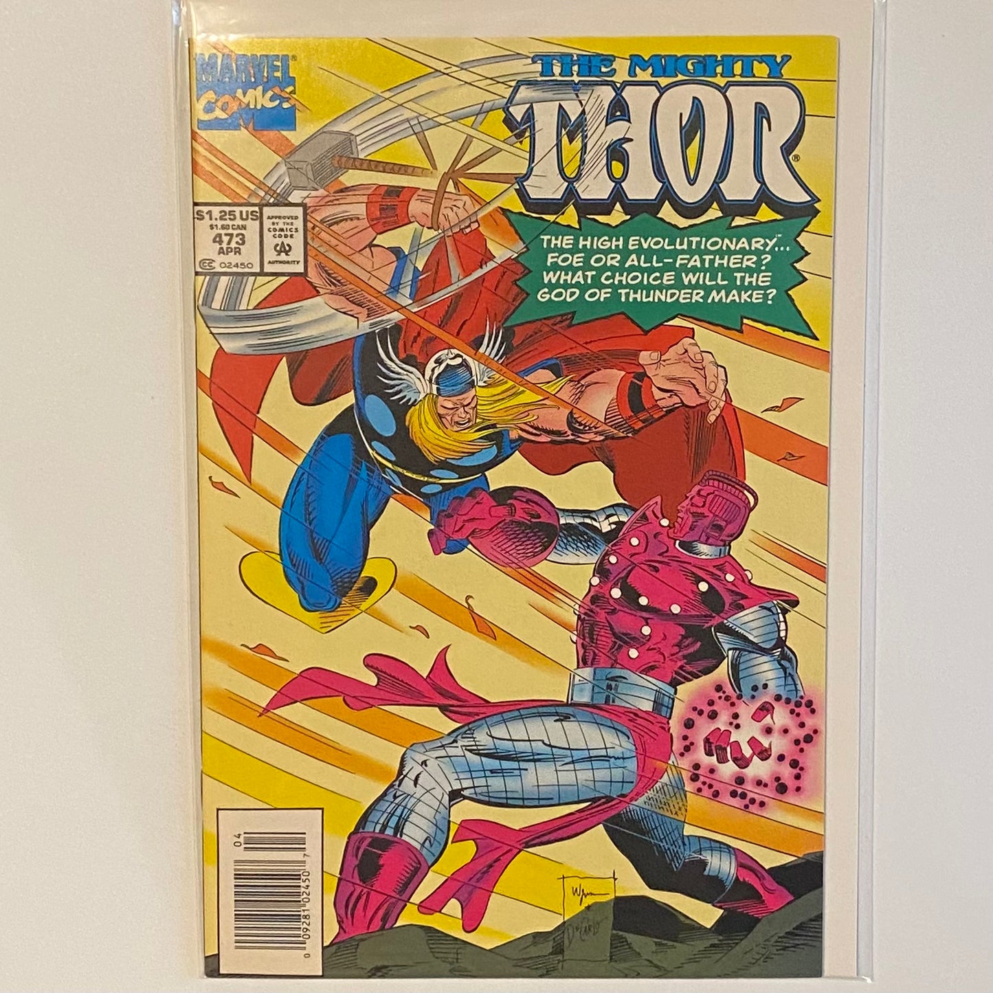 Thor #473 Newsstand