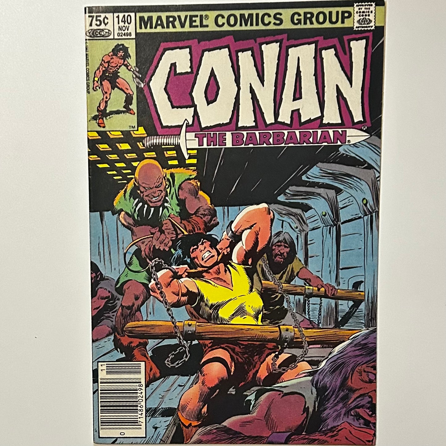Conan the Barbarian #140 Newsstand