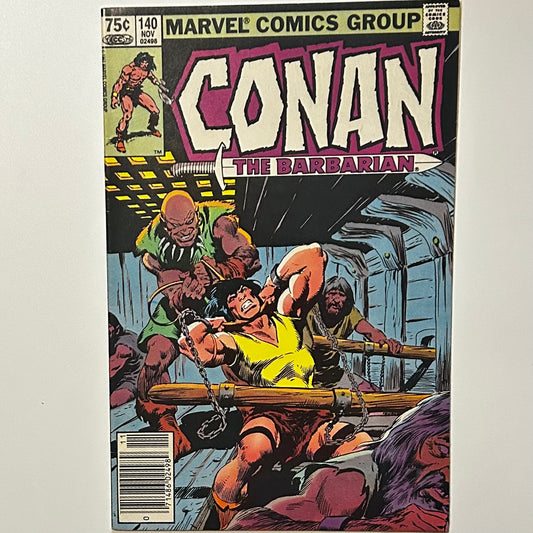 Conan the Barbarian #140 Newsstand