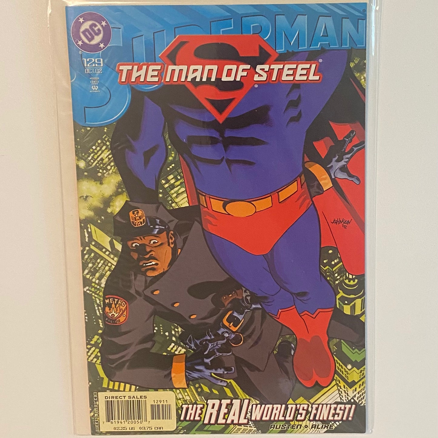 Superman Man of Steel #129