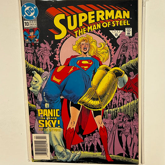 Superman Man of Steel #10 Newsstand