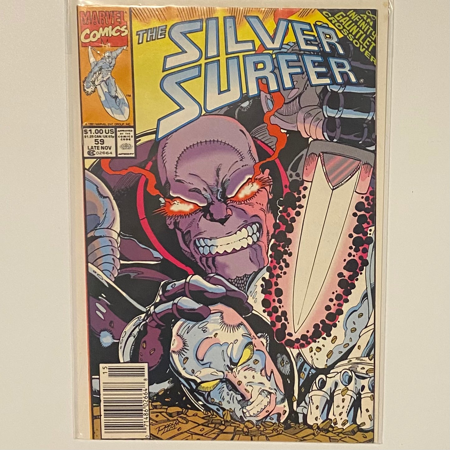 Silver Surfer #59 Newsstand