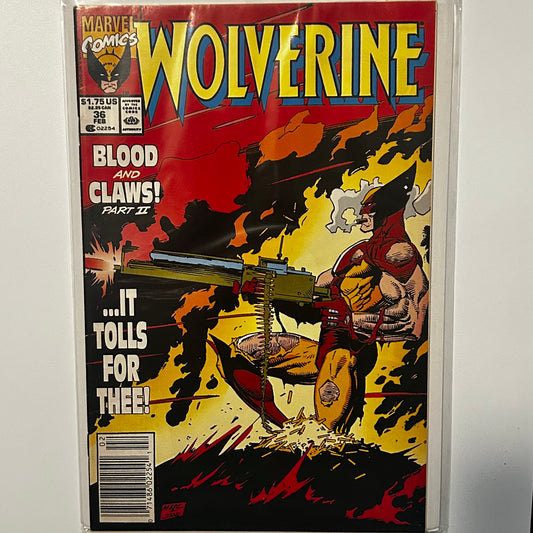 Wolverine #36 Newsstand