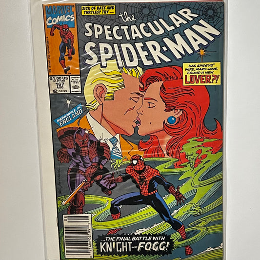 The Spectacular Spider-Man #167 Newsstand