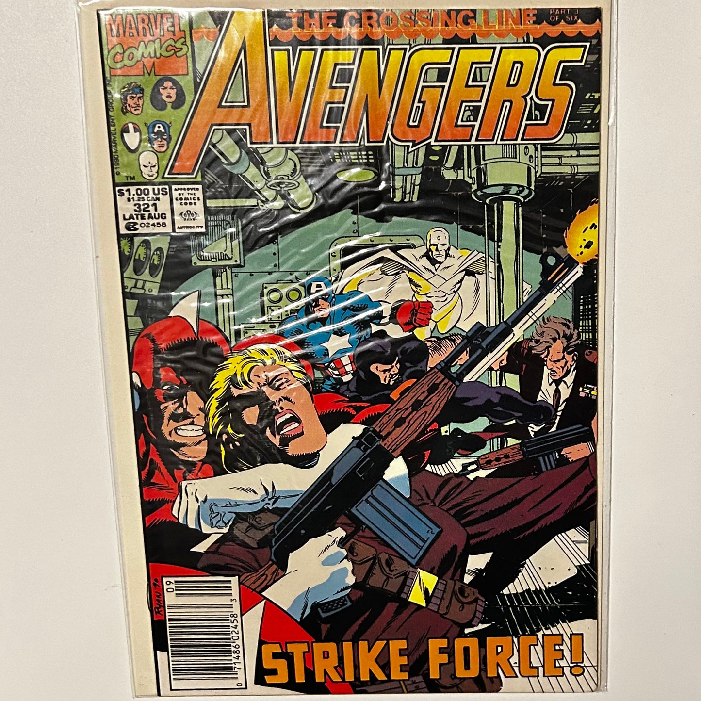 Avengers #321 Newsstand