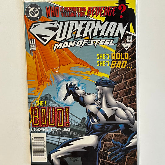 Superman Man of Steel #71 Newsstand