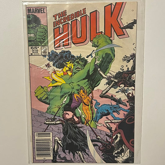 The Incredible Hulk #310 Newsstand