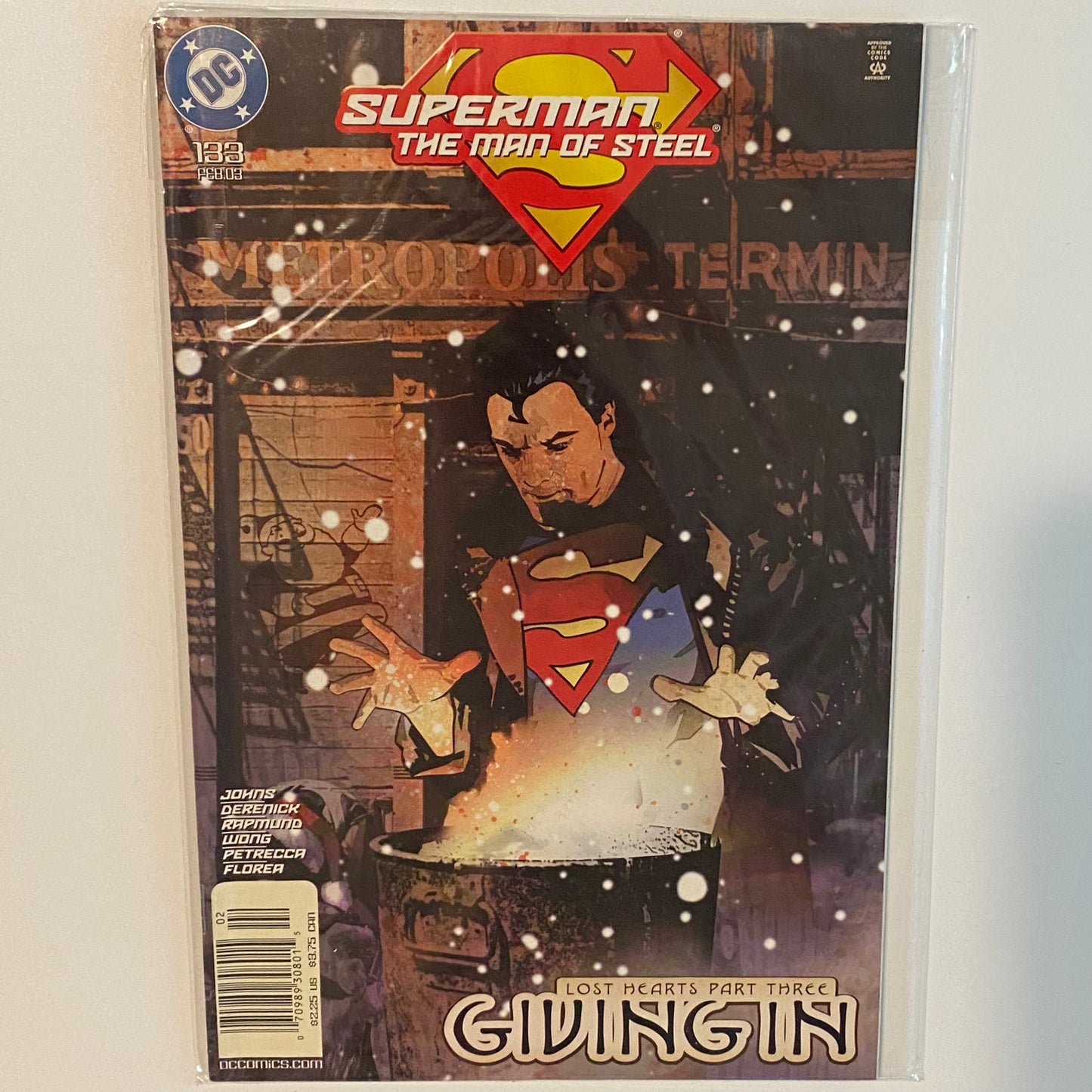 Superman Man of Steel #133 Newsstand