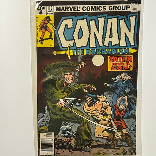 Conan the Barbarian #113 Newsstand