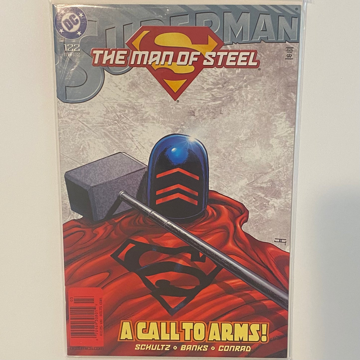 Superman Man of Steel #122 Newsstand