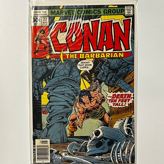 Conan the Barbarian #77 Newsstand
