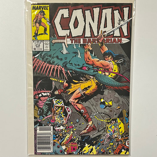 Conan the Barbarian #212 Newsstand