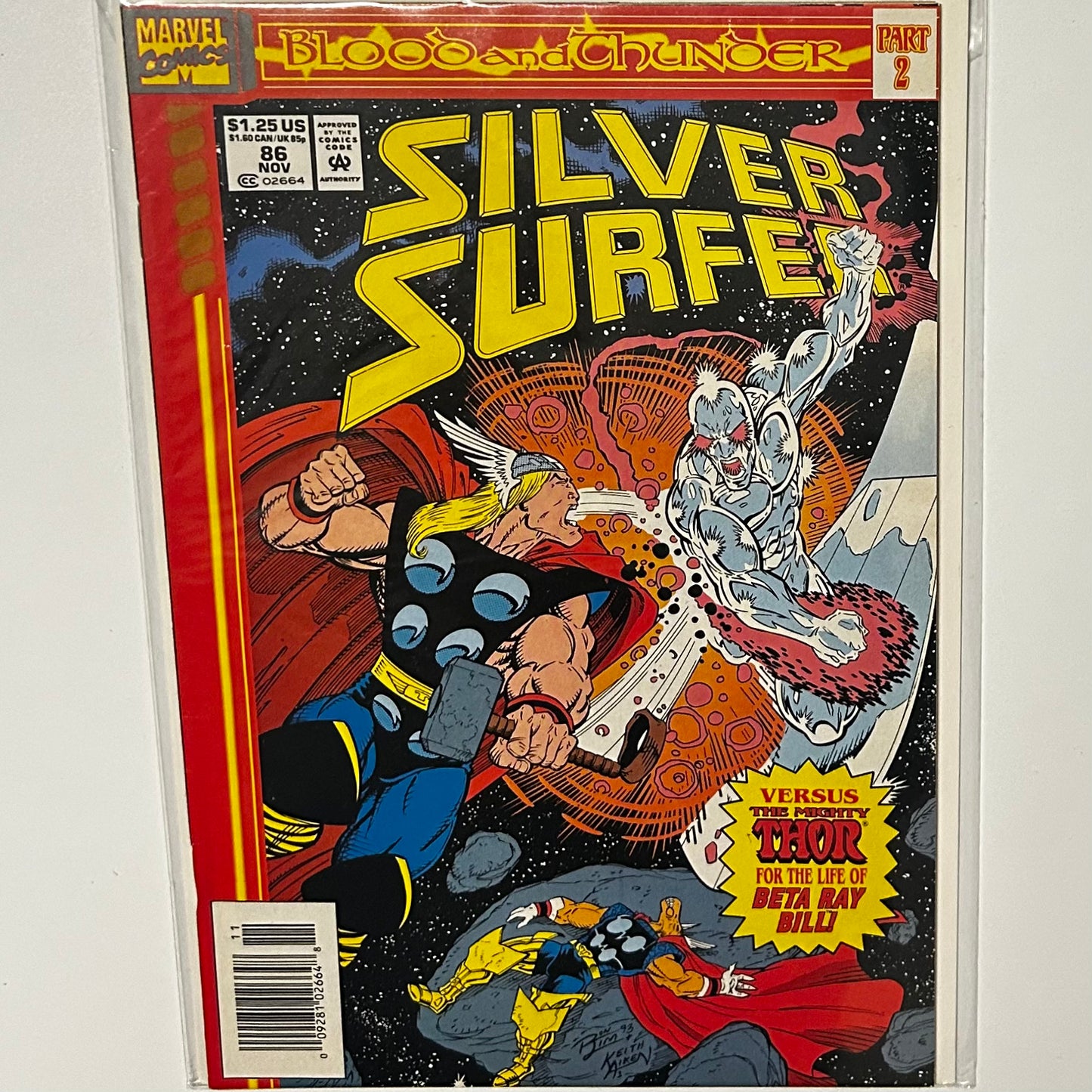 Silver Surfer #86 Newsstand