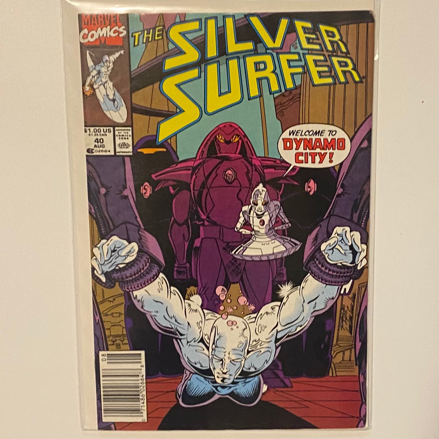 Silver Surfer #40 Newsstand