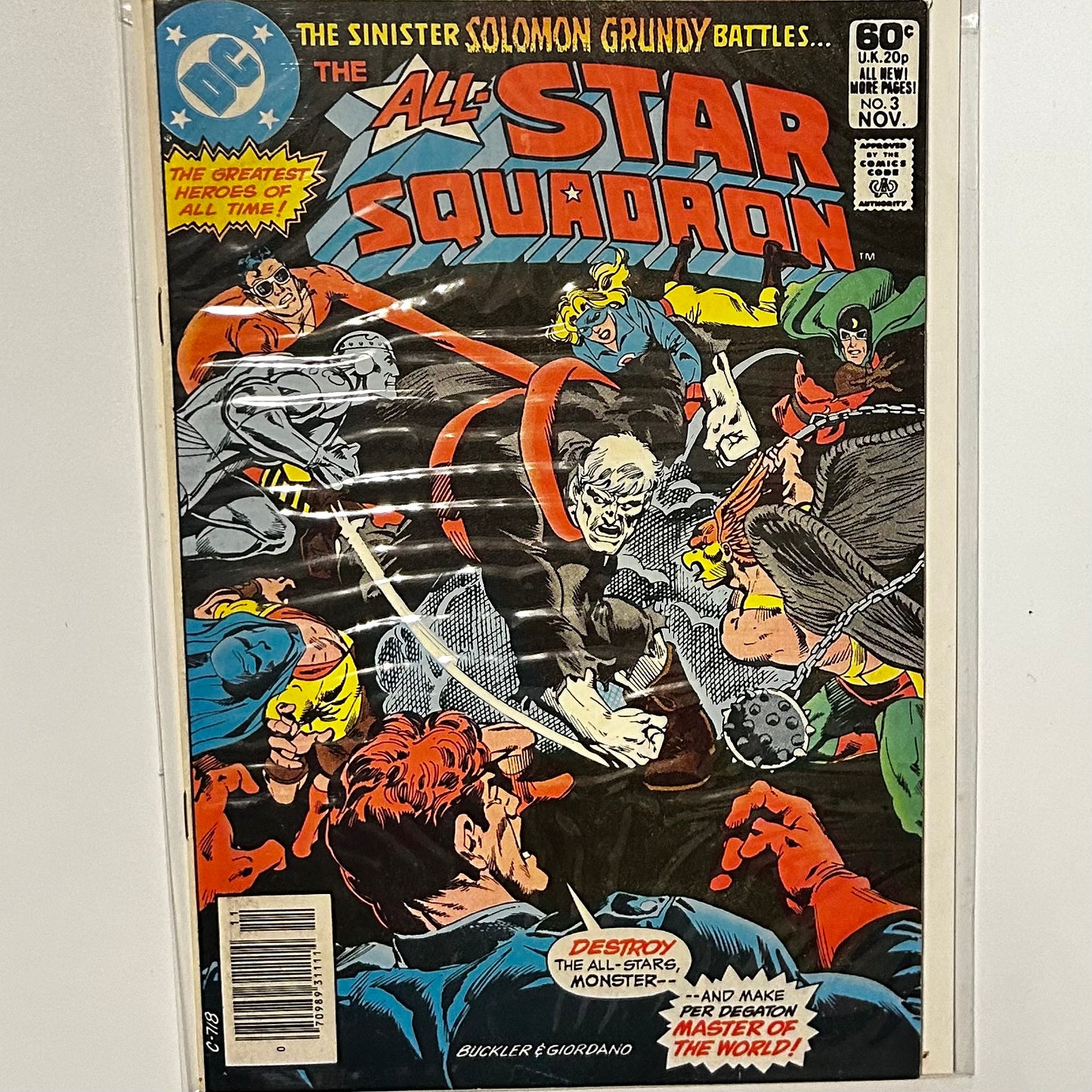 All Star Squadron #3 Newsstand