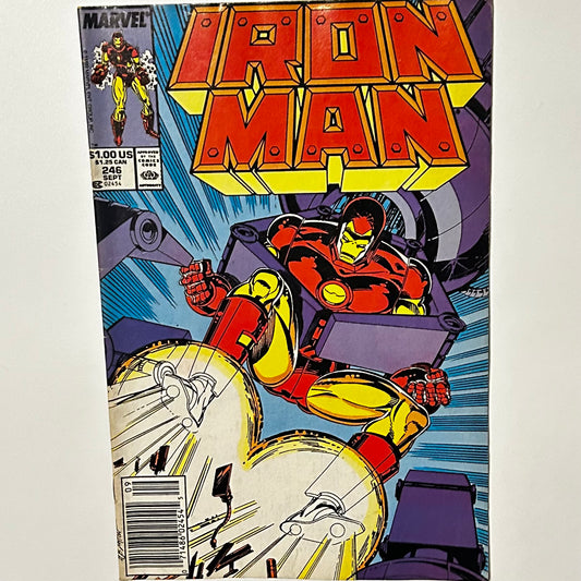 Iron Man #246 Newsstand