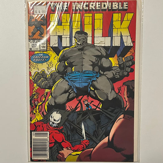 The Incredible Hulk #369 Newsstand
