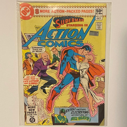 Action Comics #512 Newsstand