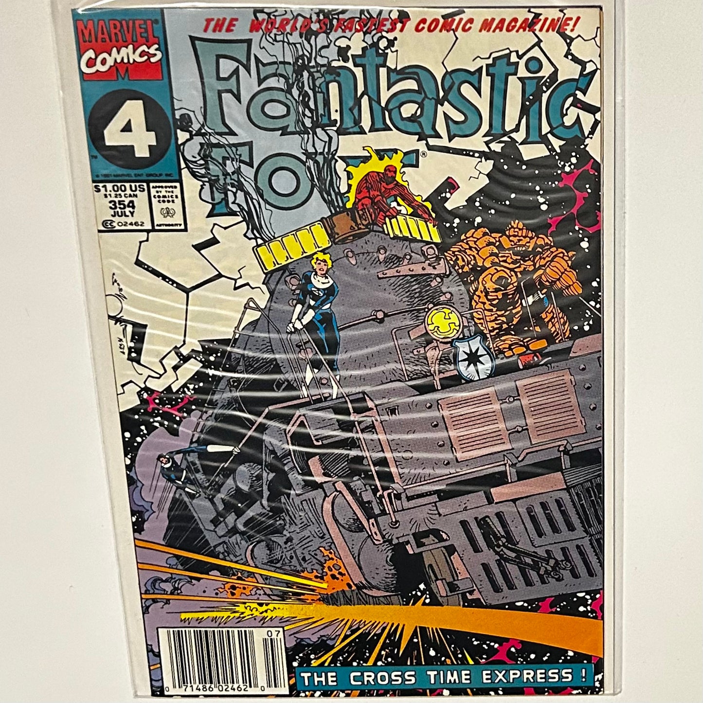 Fantastic Four #354 Newsstand