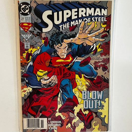 Superman Man of Steel #27 Newsstand