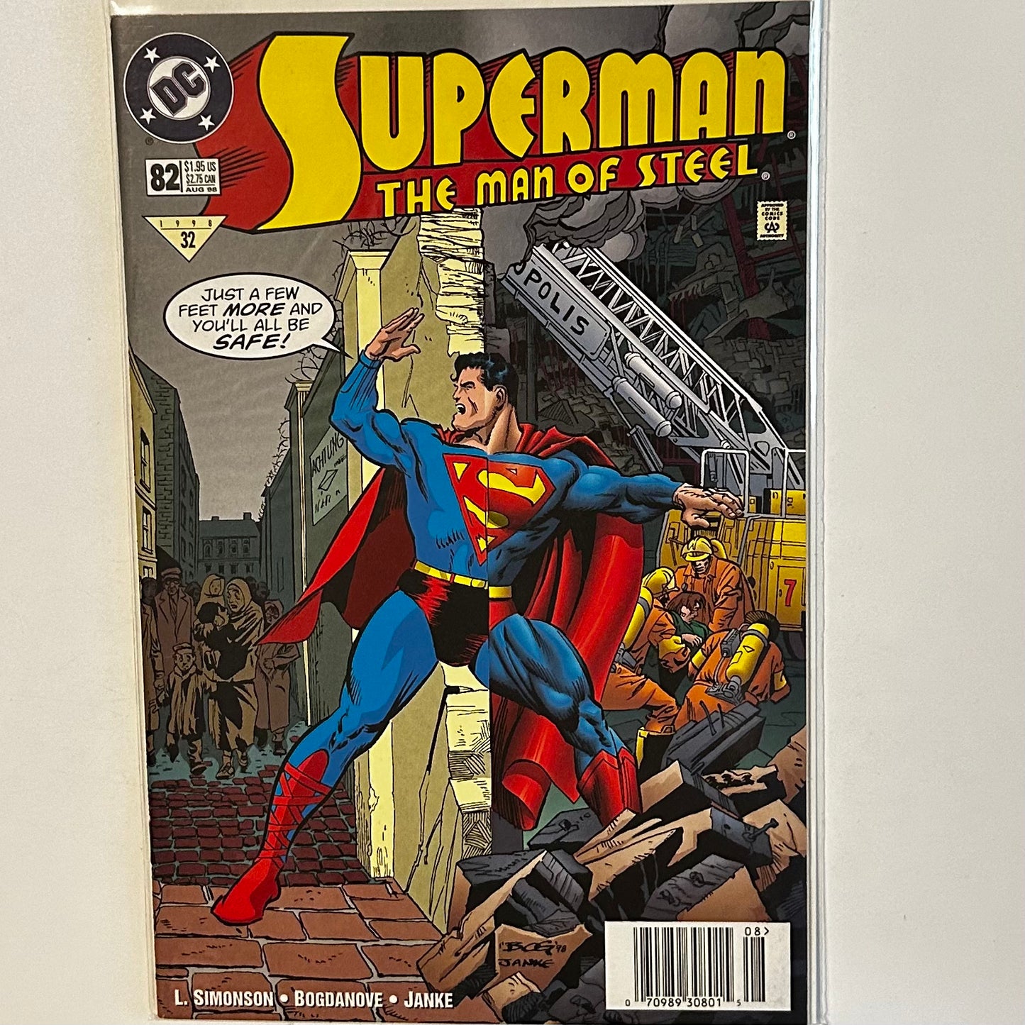 Superman Man of Steel #82 Newsstand
