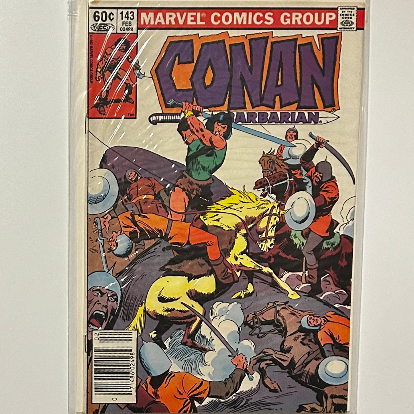 Conan the Barbarian #143 Newsstand