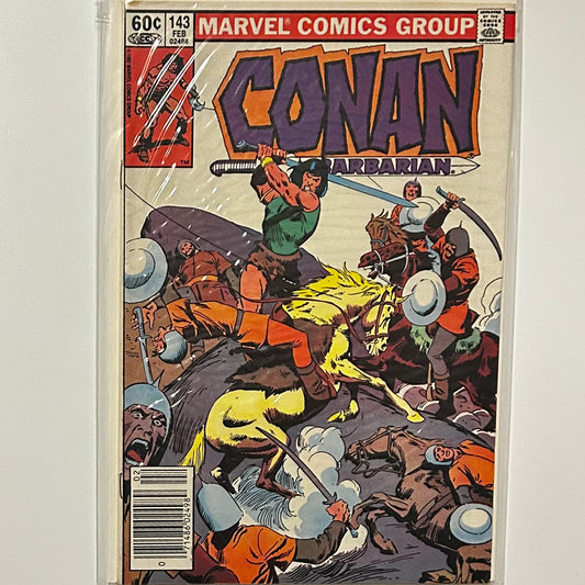 Conan the Barbarian #143 Newsstand