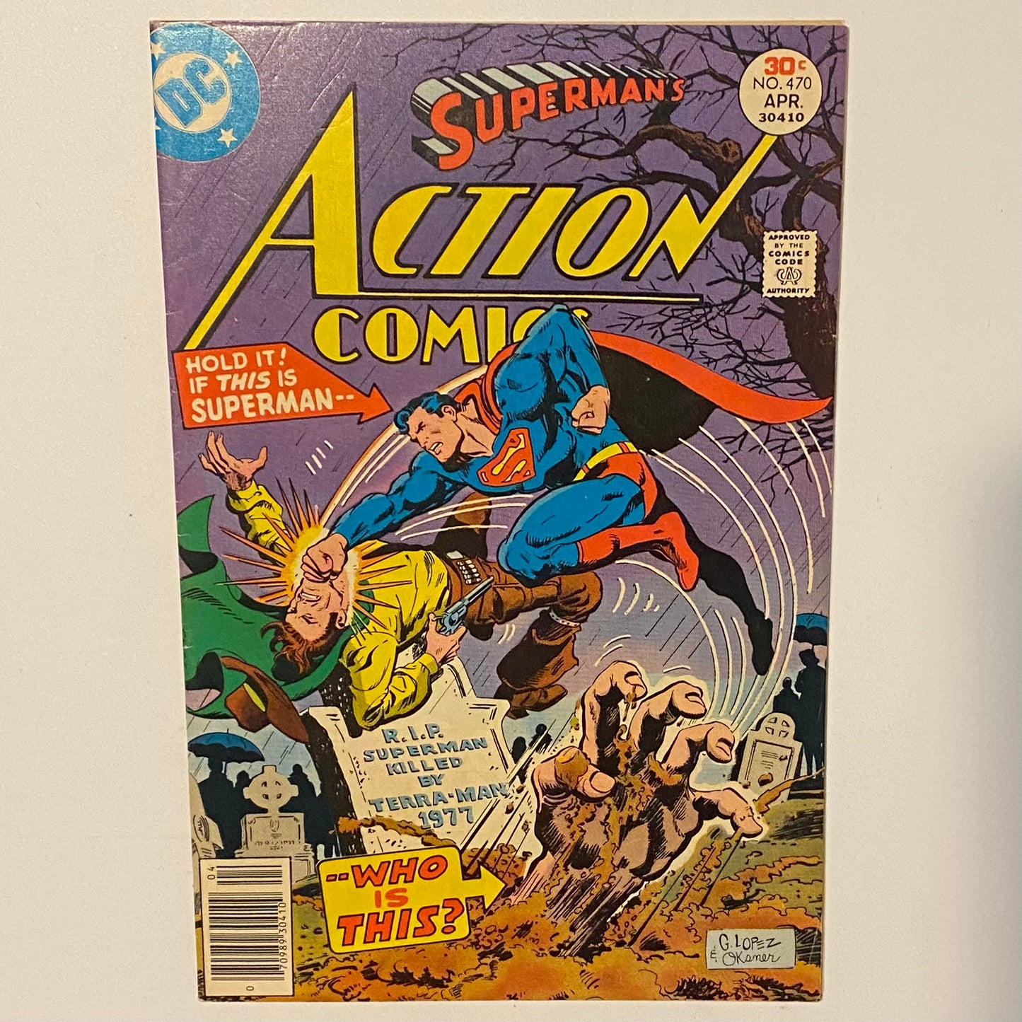 Action Comics #470 Newsstand