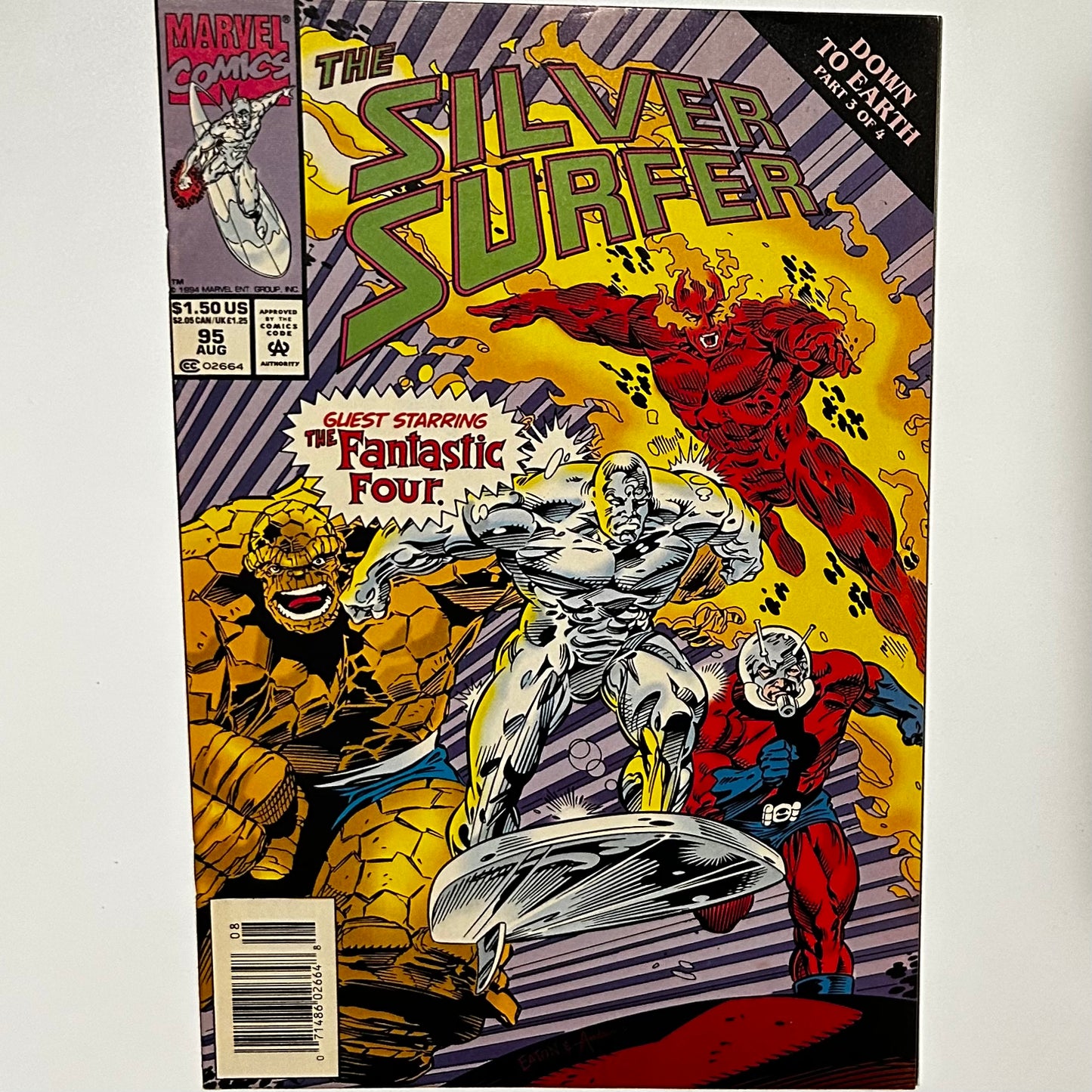 Silver Surfer #95 Newsstand