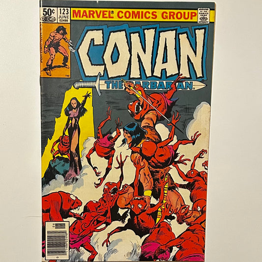Conan the Barbarian #123 Newsstand