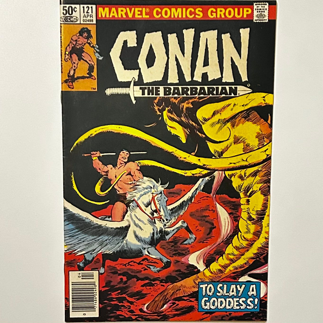Conan the Barbarian #121 Newsstand