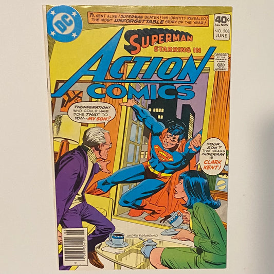 Action Comics #508 Newsstand