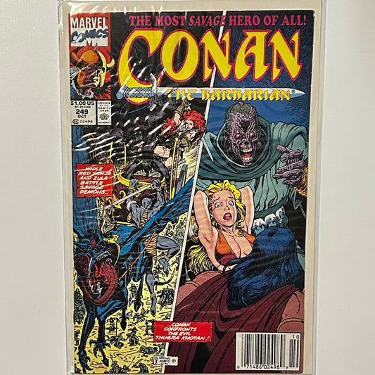 Conan the Barbarian #249 Newsstand