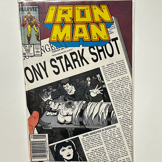 Iron Man #243 Newsstand