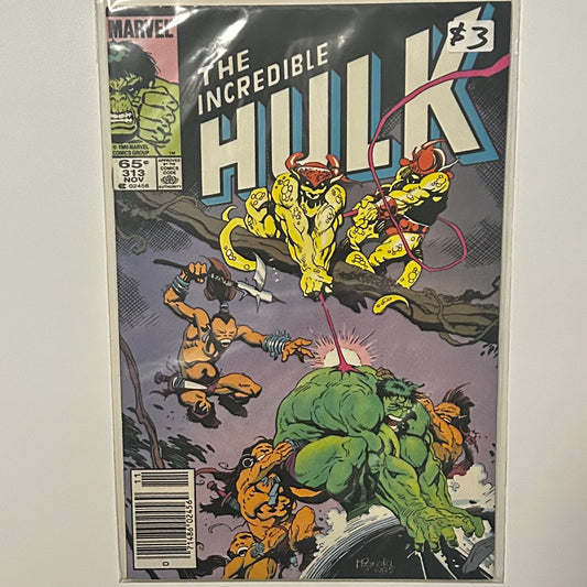 The Incredible Hulk #313 Newsstand