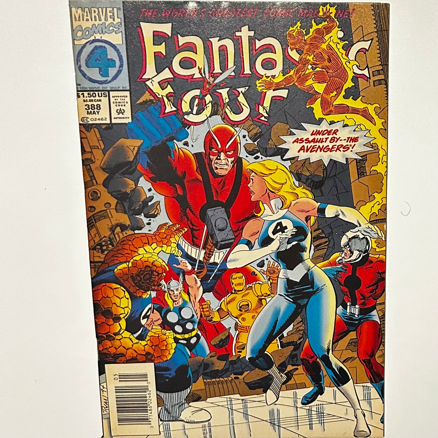 Fantastic Four #388 Newsstand