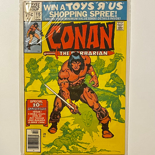 Conan the Barbarian #115 Newsstand