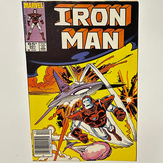 Iron Man #201 Newsstand