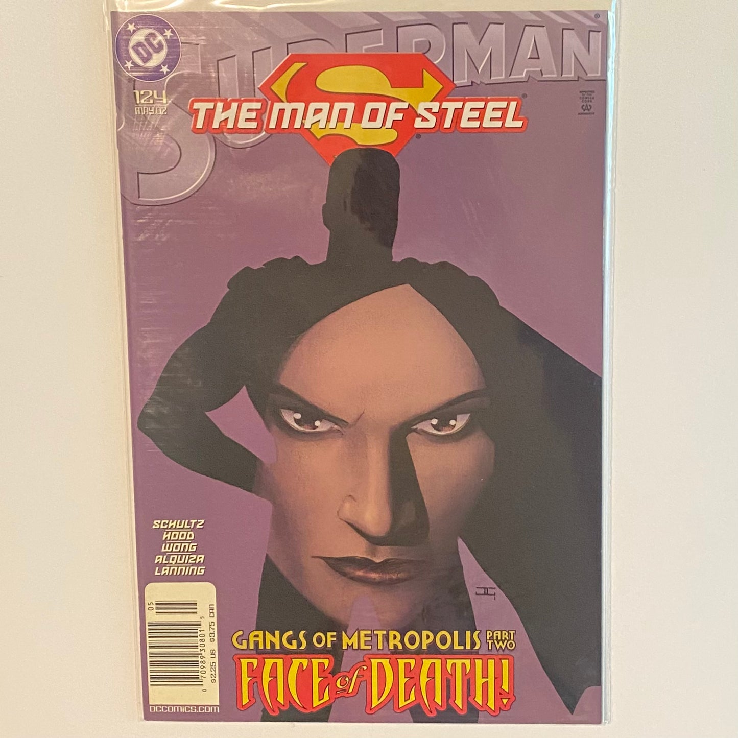 Superman Man of Steel #124 Newsstand