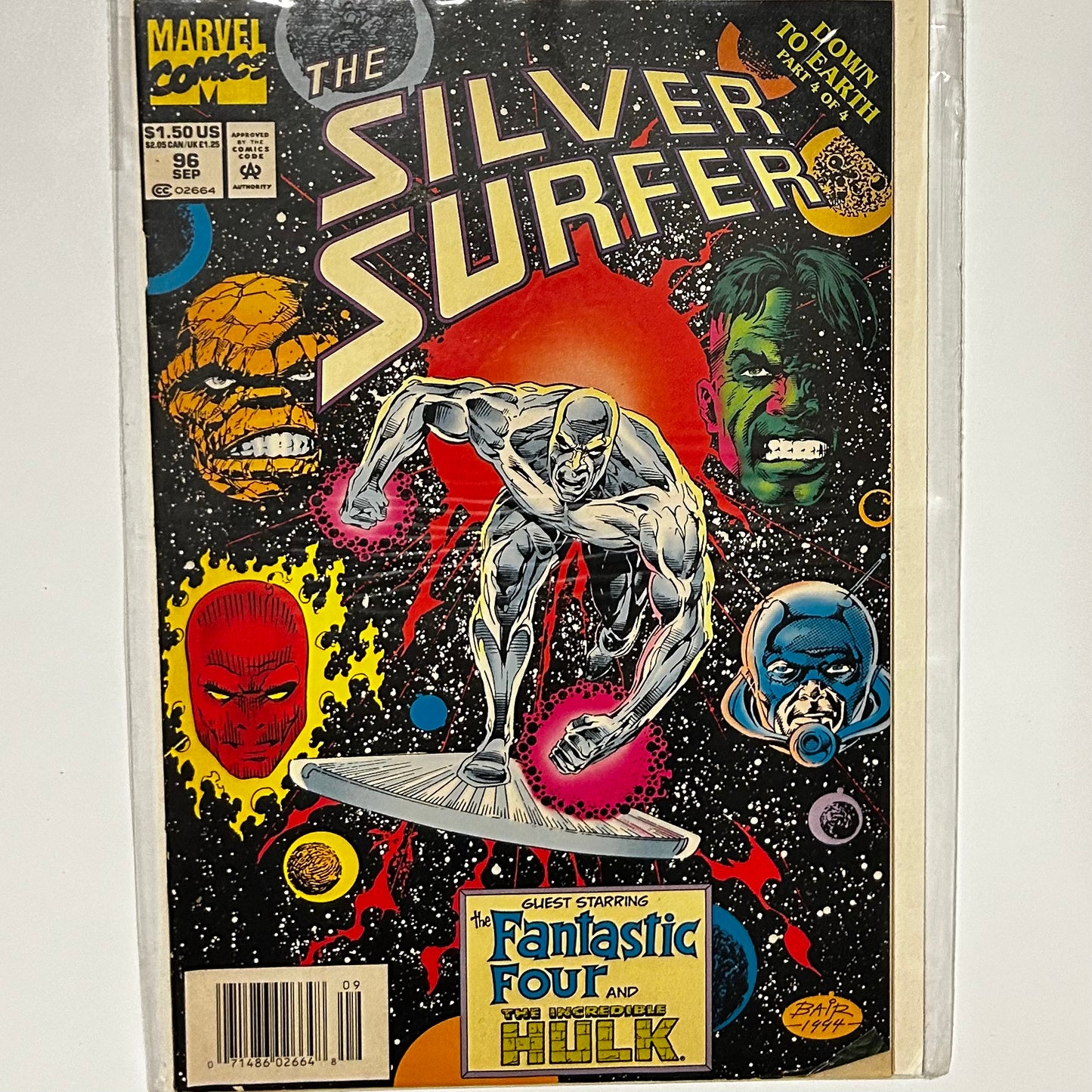 Silver Surfer #96 Newsstand