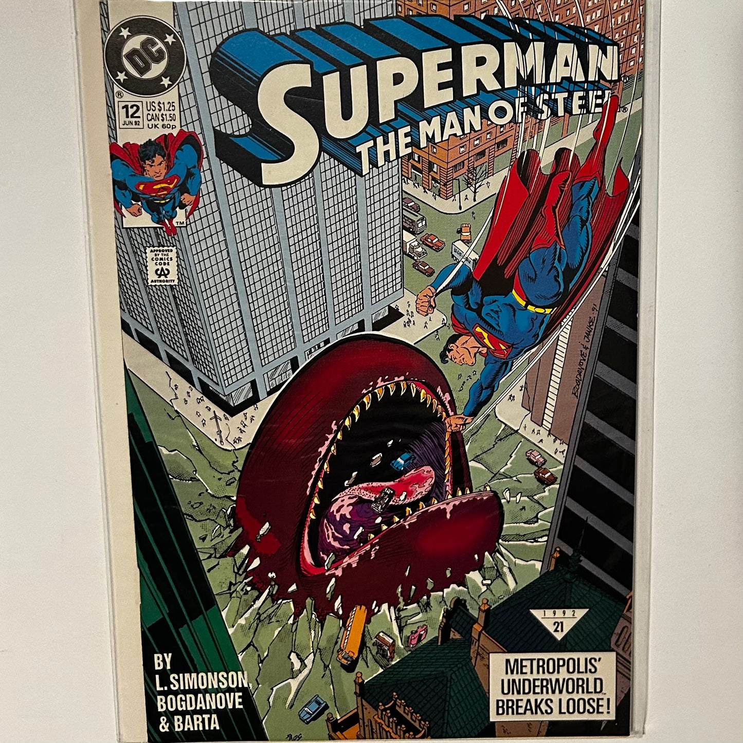 Superman Man of Steel #12