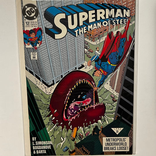 Superman Man of Steel #12